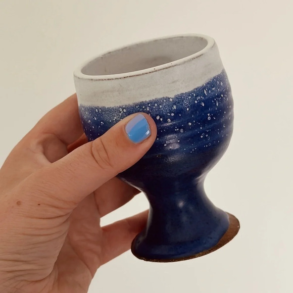 Ceramic  goblet - Picture 1 of 2